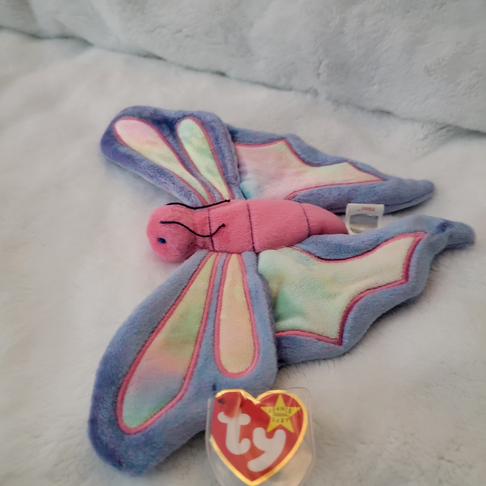 Ty Pink and Blue Stuffed Animals Collection